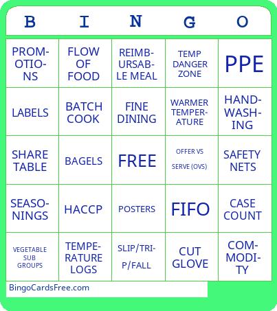 Opening Meeting Bingo Cards Free Pdf Printable Game, Title: BINGO