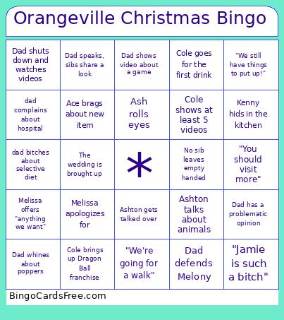 Orangeville Christmas Bingo
