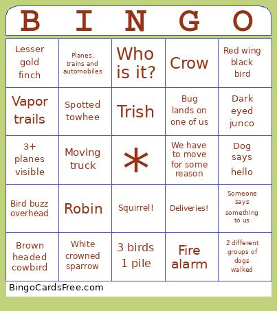 outside Bingo