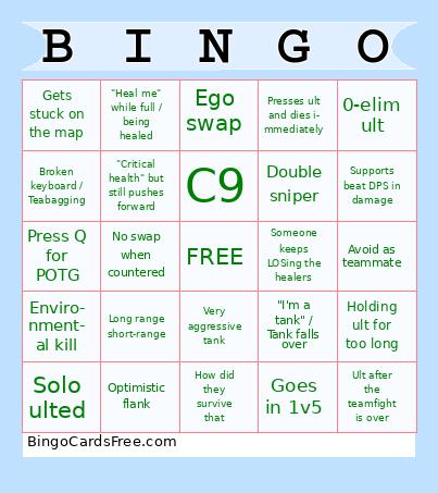 OW Bingo