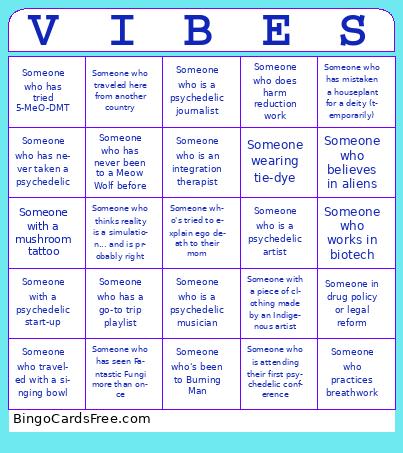 PA MW 2025 Bingo