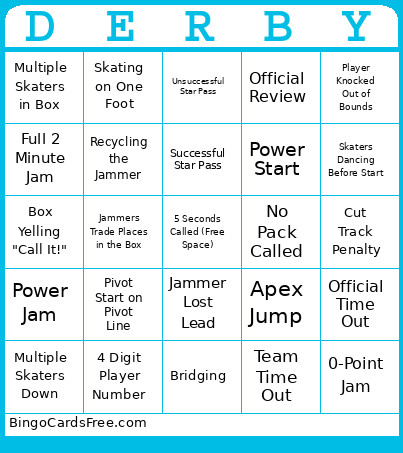 Panhandle United Bingo Card