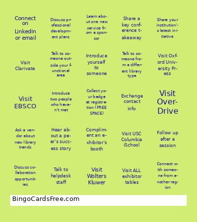PASCAL 2025 Conference Bingo