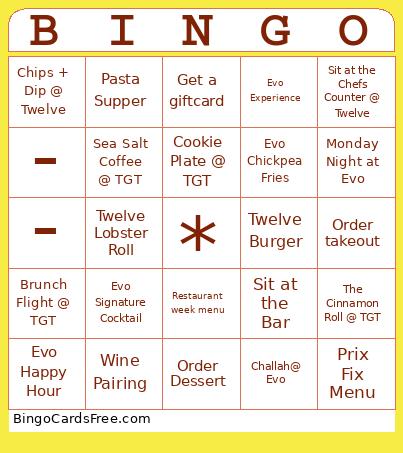 PHG Bingo