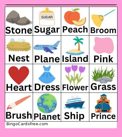 Phonics1 Bingo