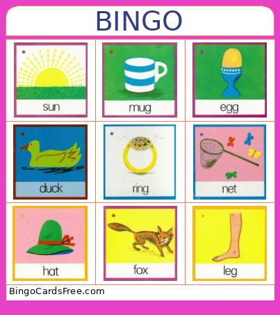 Picture Bingo