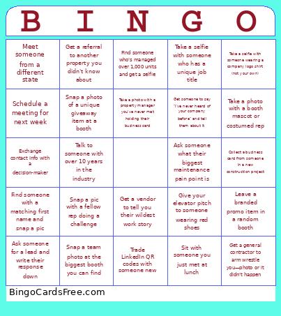 Pittsburgh Paints Company Bingo