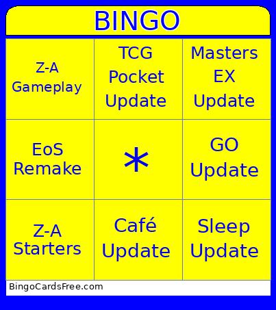 Pokemon Presents Bingo Cards Free Pdf Printable Game, Title: BINGO