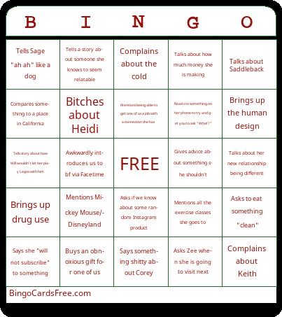 Portland Bingo