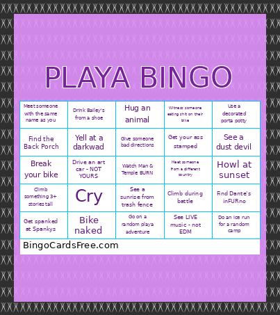 Practice Camp 2025 - redo Bingo