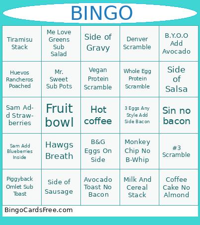 Prelude Bingo Cards Free Pdf Printable Game, Title:  BINGO