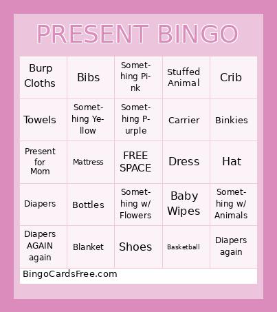 Present BINGO