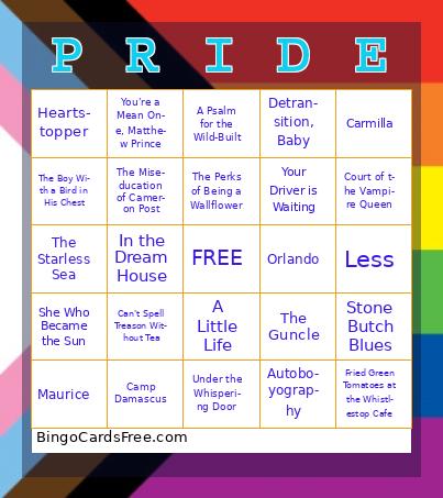 pride Bingo