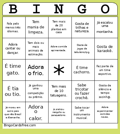 Procurando Sua Turma Em Berlim? Bingo Card