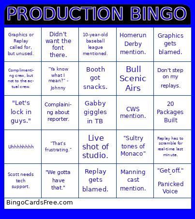 Production Bingo