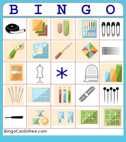 Quilting Bingo