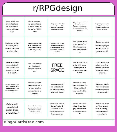 r/RPGdesign Bingo