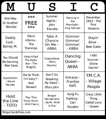 Rd2 - Sept 16 Bingo Card