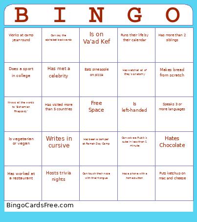 rdc 2025 human bingo