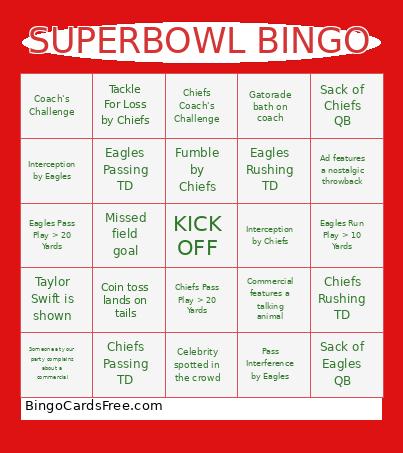 Read 2025 Party Bingo Card