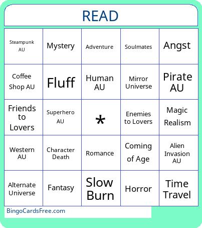 Reading-2024-August2 Bingo