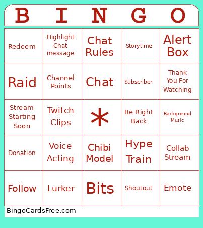 Remy the red Bingo