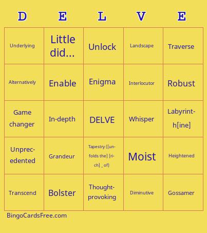 Renowned Author ChatGPT Bingo