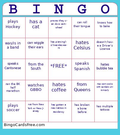 retreat Bingo