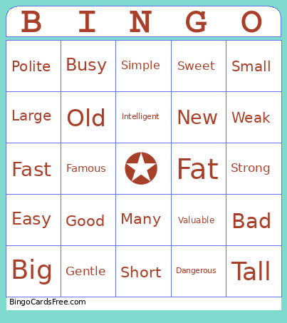 Revision 12-24 Bingo Card