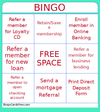 RIVERMARK TELLER Bingo Card 3