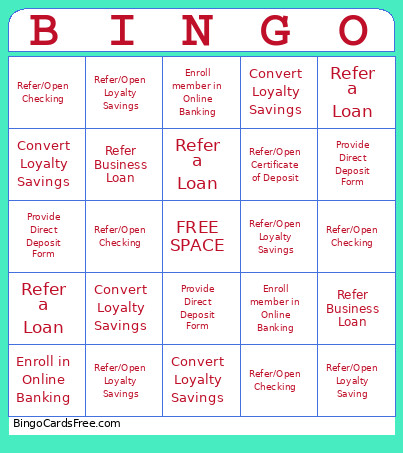 Rivermark Teller Bingo Card
