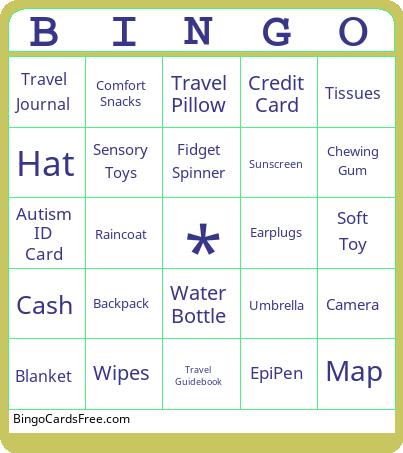 road trip a Bingo