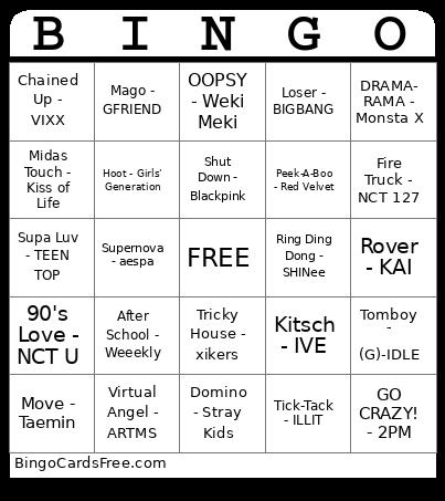 Round 2 Bingo Cards Free Pdf Printable Game, Title: BINGO