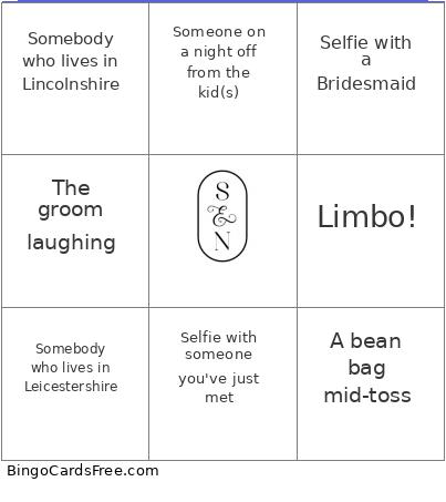 s&n test Bingo
