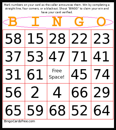 Sapphiccampfire Bingo Card