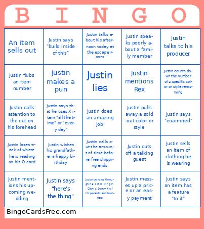 Saturday Night Q Bingo Cards Free Pdf Printable Game, Title: BINGO