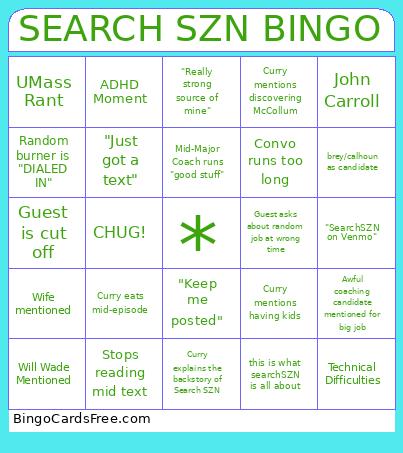 SEARCH SZN BINGO