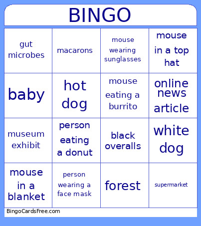 Secrets Of The Gut Bingo Card