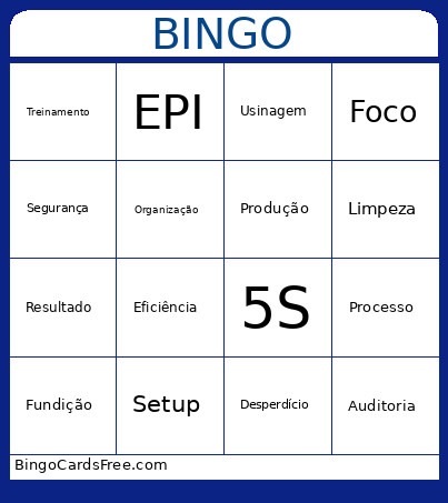 Semana Da Qualidade Bingo Card