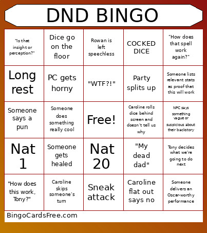 Session 6 V1 Bingo Card