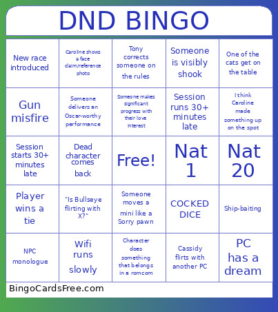 Session 6 V2 Bingo Card