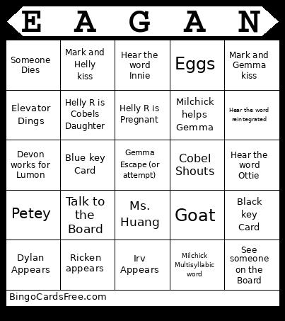Sever Bingo