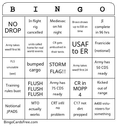 SF2411 Bingo