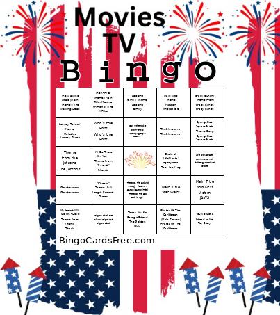 Sing Along Bingo