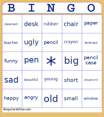 SN1复习 Bingo Card