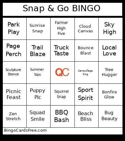 Snap & Go BINGO