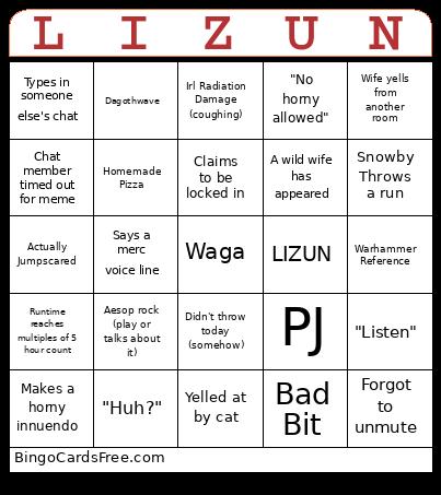 snowby0ne Bingo