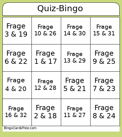 Soil Emissions Bingo Card