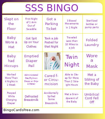 SSS BINGO