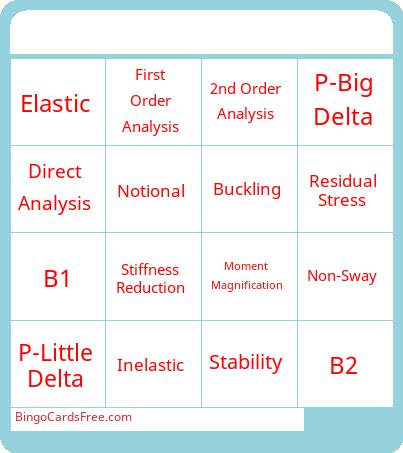   STABILITY BUZZWORD BINGO